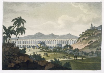 The Aqueduct in Rio de Janeiro by D.K. Bonatti